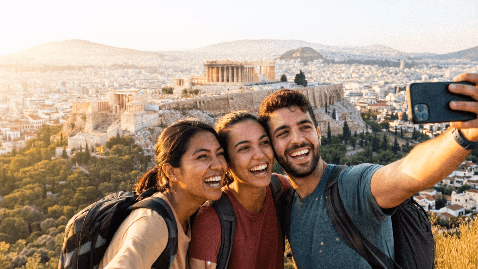 Best things to do in Athens Greece, panoramic city views from the Ultimate Hills Climb